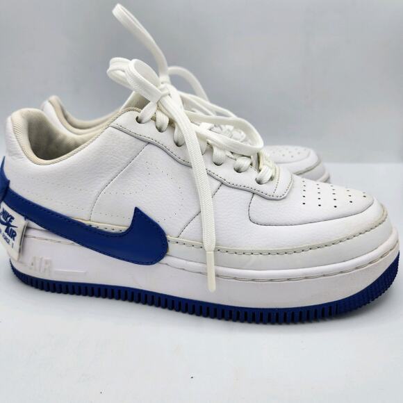 Nike Shoes - Nike Air Force 1 Jester XX Sneaker Womens 6.5 White Game Royal‎ Blue
